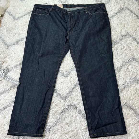 Levi's Men's Indigo Straight Jeans - Picture 6 of 10